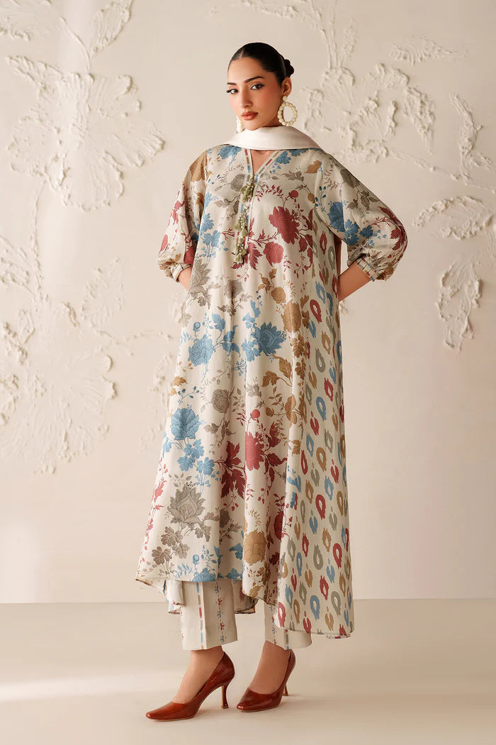 Baroque| Unstitched '25 - DIGITAL PRINTED VISCOSE UF-4300