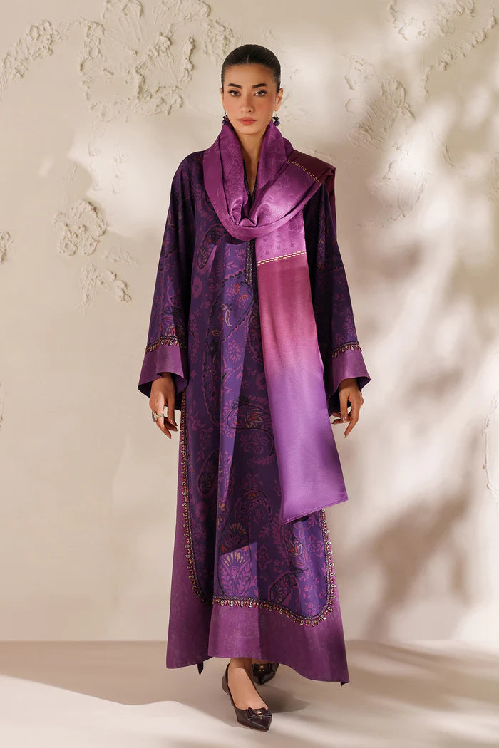Baroque| Unstitched '25 - EMBROIDERED VISCOSE SILK UF-4291