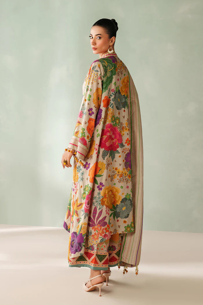 Baroque Unstitched '25 - DIGITAL PRINTED VISCOSE UF-4296