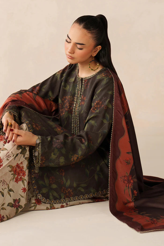 Baroque Unstitched '25 - EMBROIDERED VISCOSE SILK UF-4279