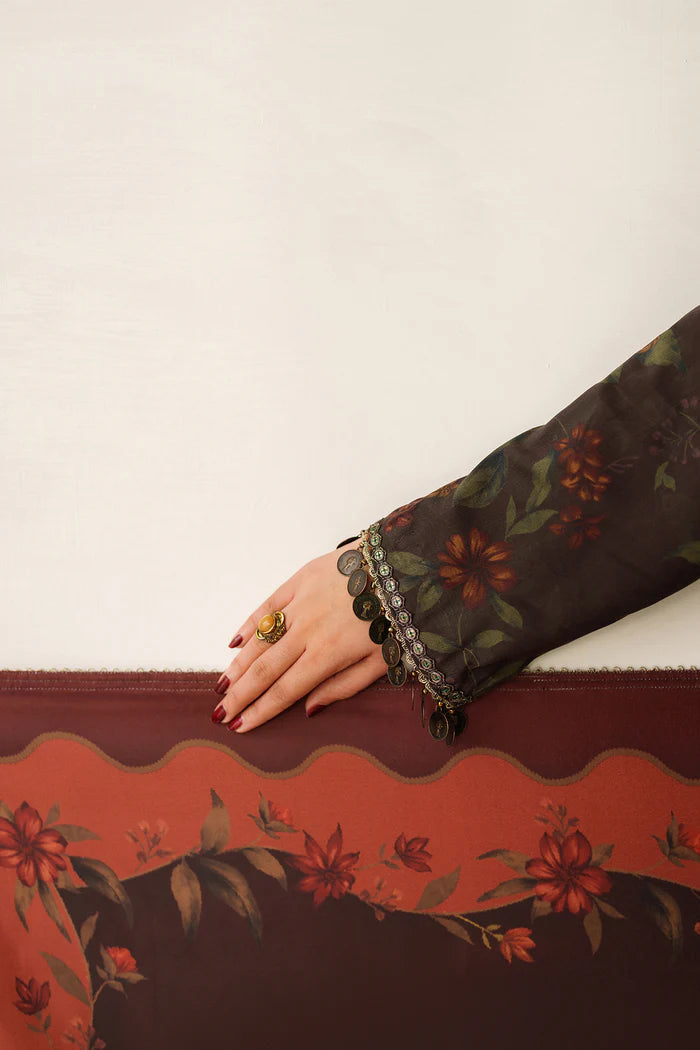 Baroque Unstitched '25 - EMBROIDERED VISCOSE SILK UF-4279