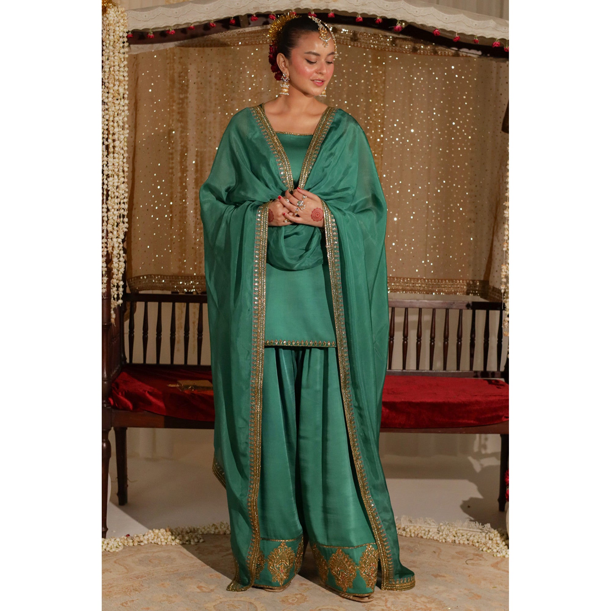 Dyot |Chamkeli' 25 -SHAMROCK GREEN OUTFIT