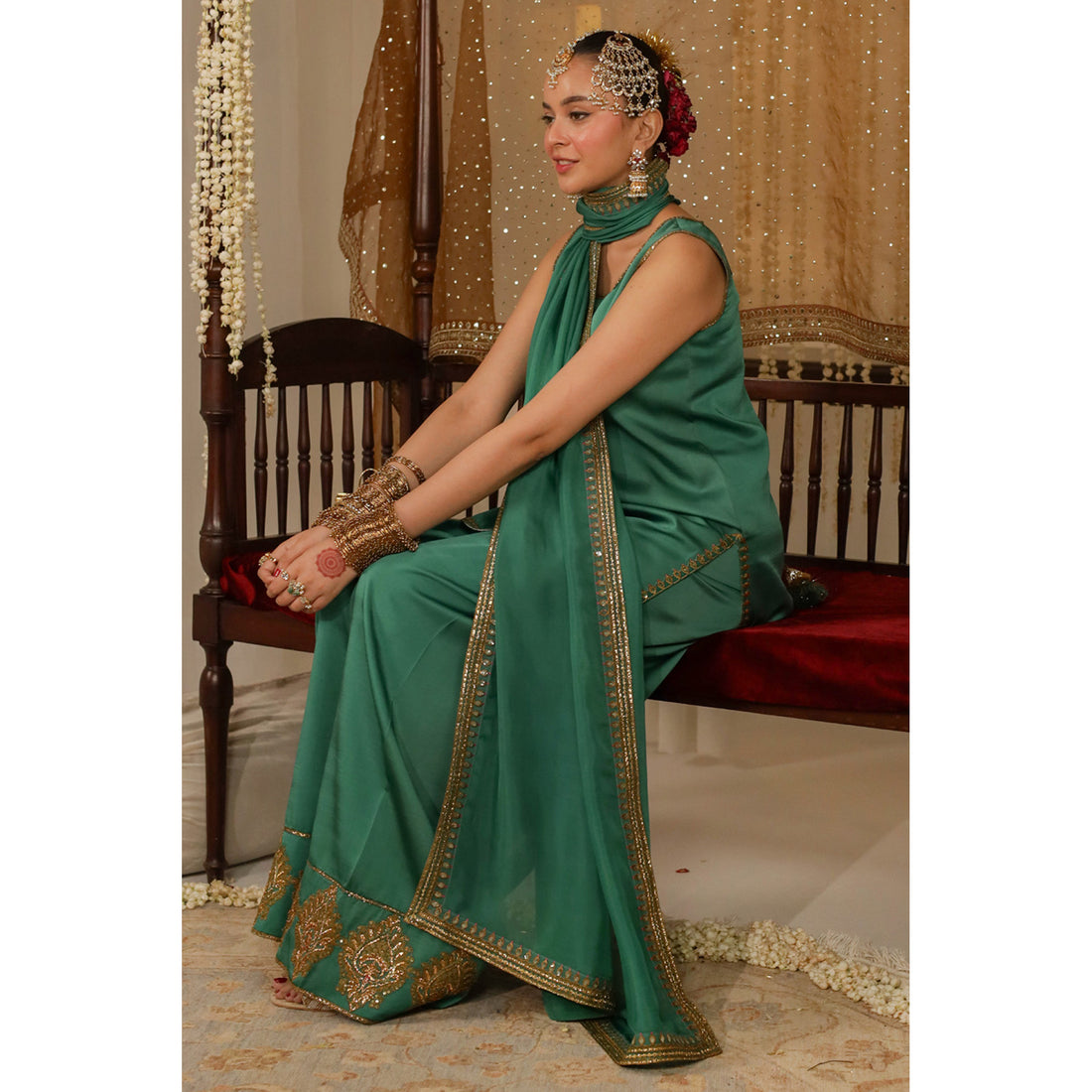 Dyot |Chamkeli' 25 -SHAMROCK GREEN OUTFIT