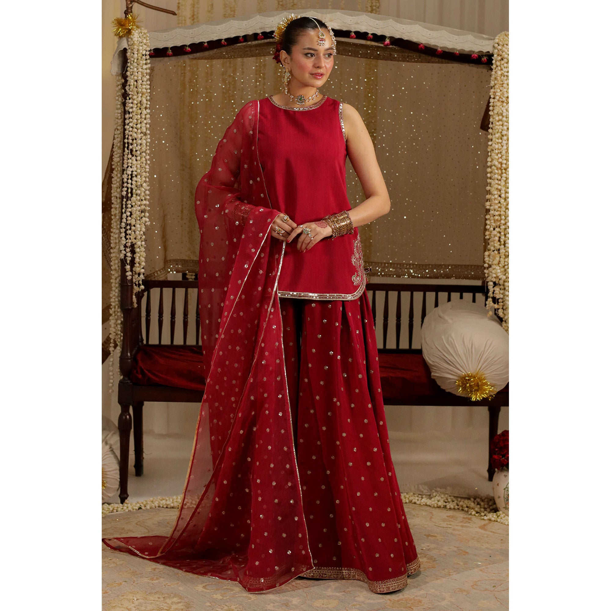 DYOT |Chamkeli' 25-FUCHSIA PINK OUTFIT