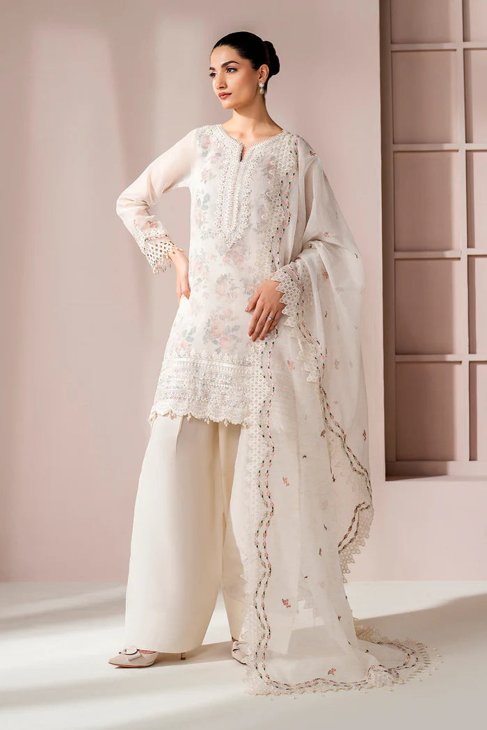 Baroque| Unstitched '25 - EMBROIDERED COTTON PATTI UF-4187