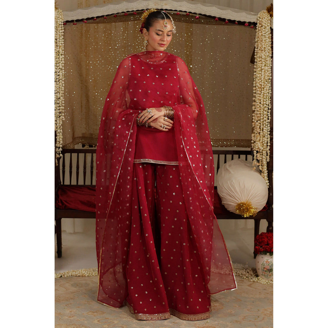 DYOT |Chamkeli' 25-FUCHSIA PINK OUTFIT