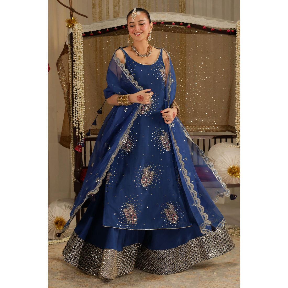 DYOT |Chamkeli' 25 - COBALT BLUE OUTFIT