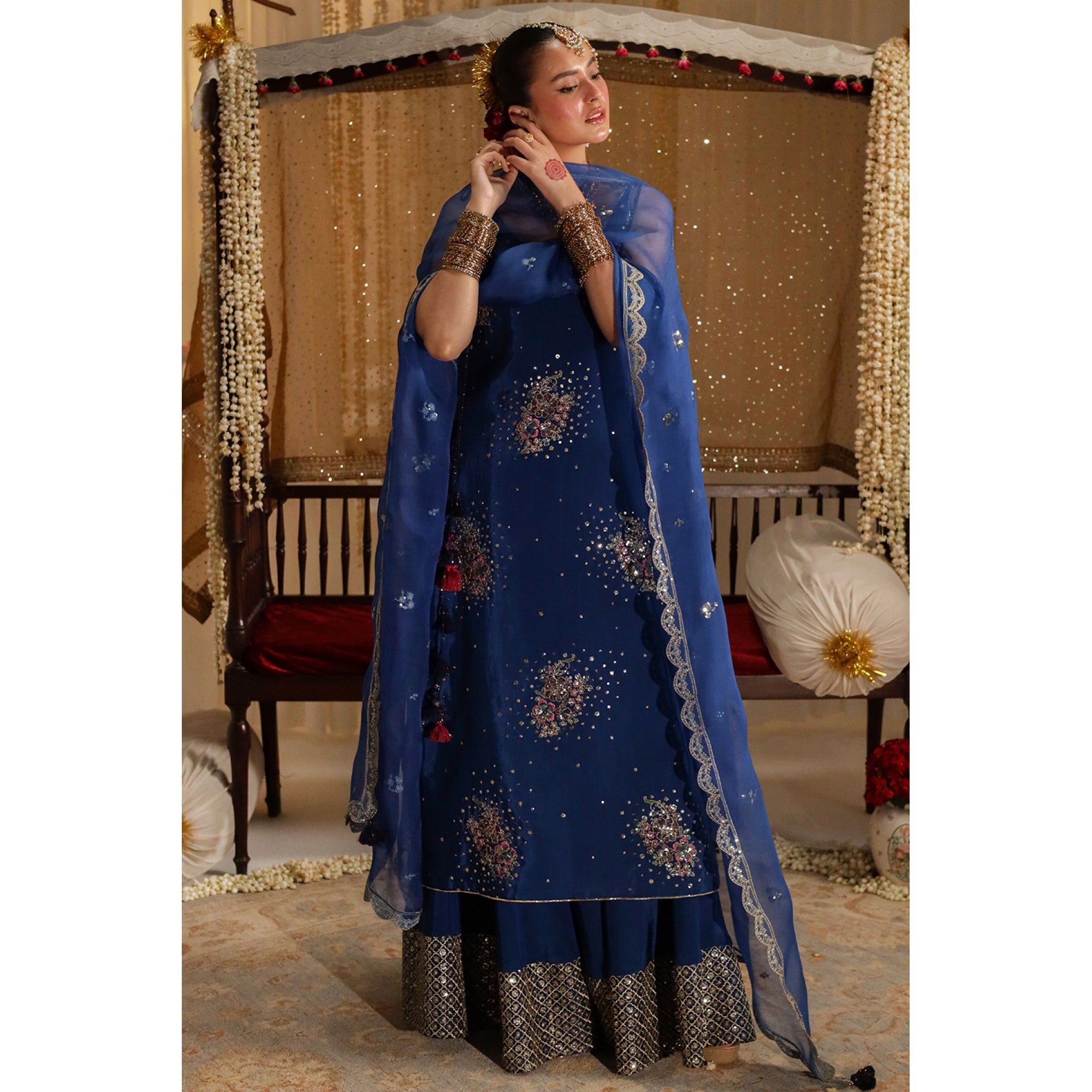 DYOT |Chamkeli' 25 - COBALT BLUE OUTFIT