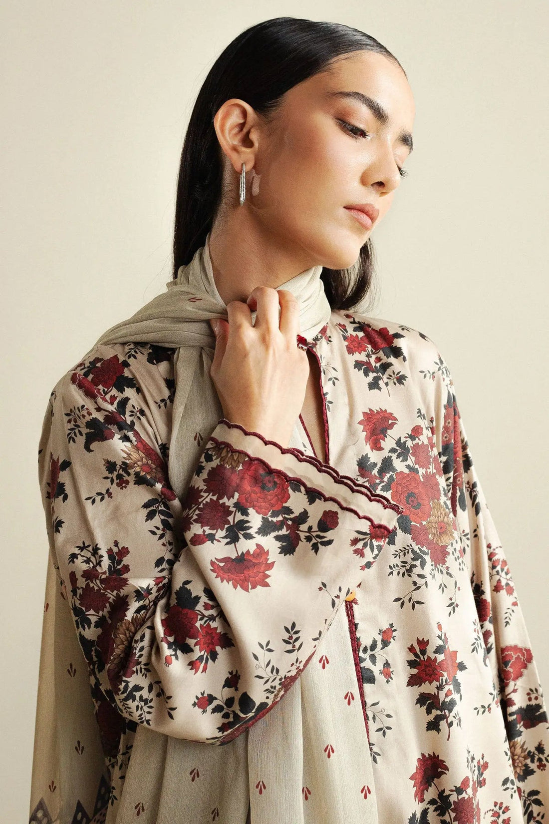 Coco By Zara Shahjahan |Prints Edit IV - Aster-4B