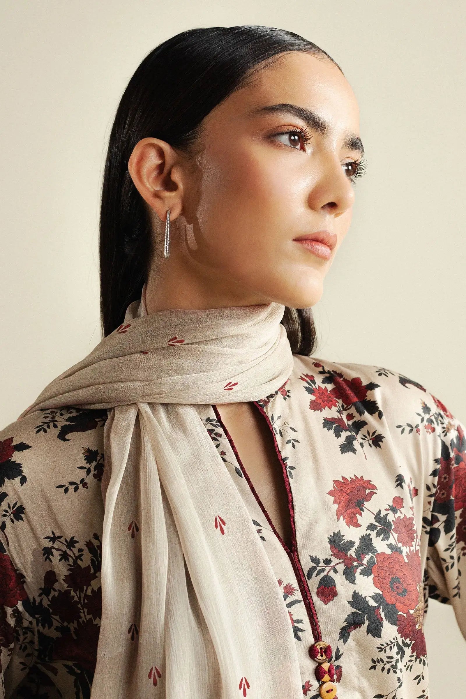 Coco By Zara Shahjahan |Prints Edit IV - Aster-4B
