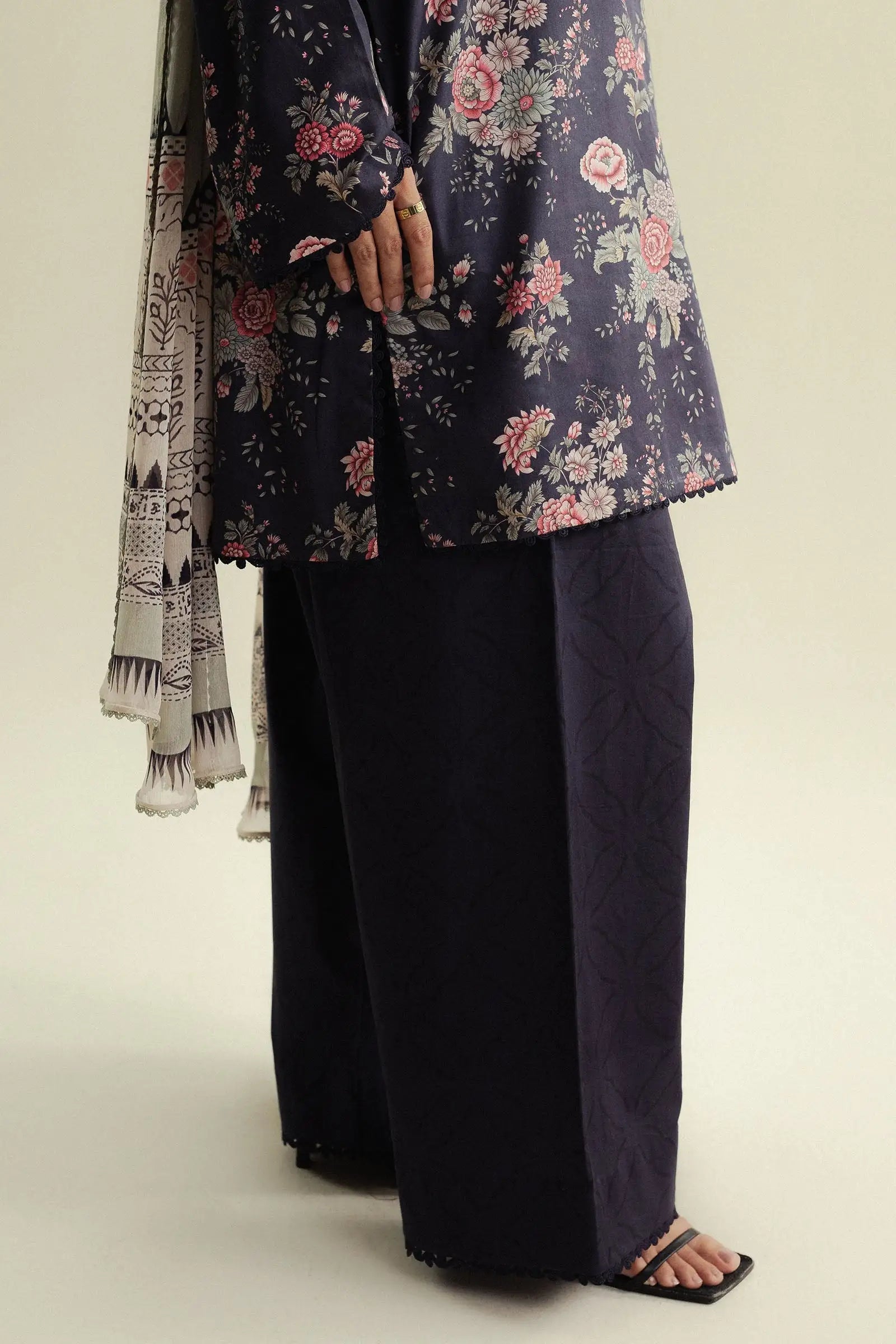 Coco By Zara Shahjahan |Prints Edit IV - Aster-4A