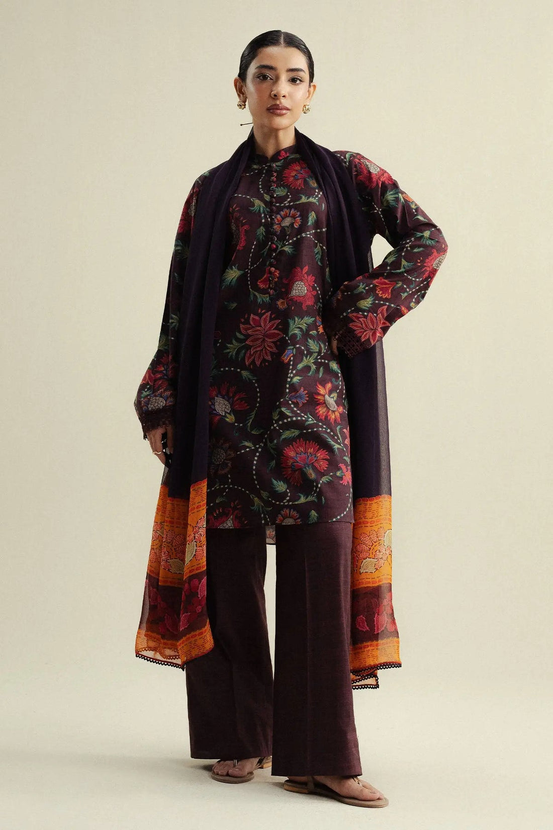 Coco By Zara Shahjahan |Prints Edit IV - Meadow-1A