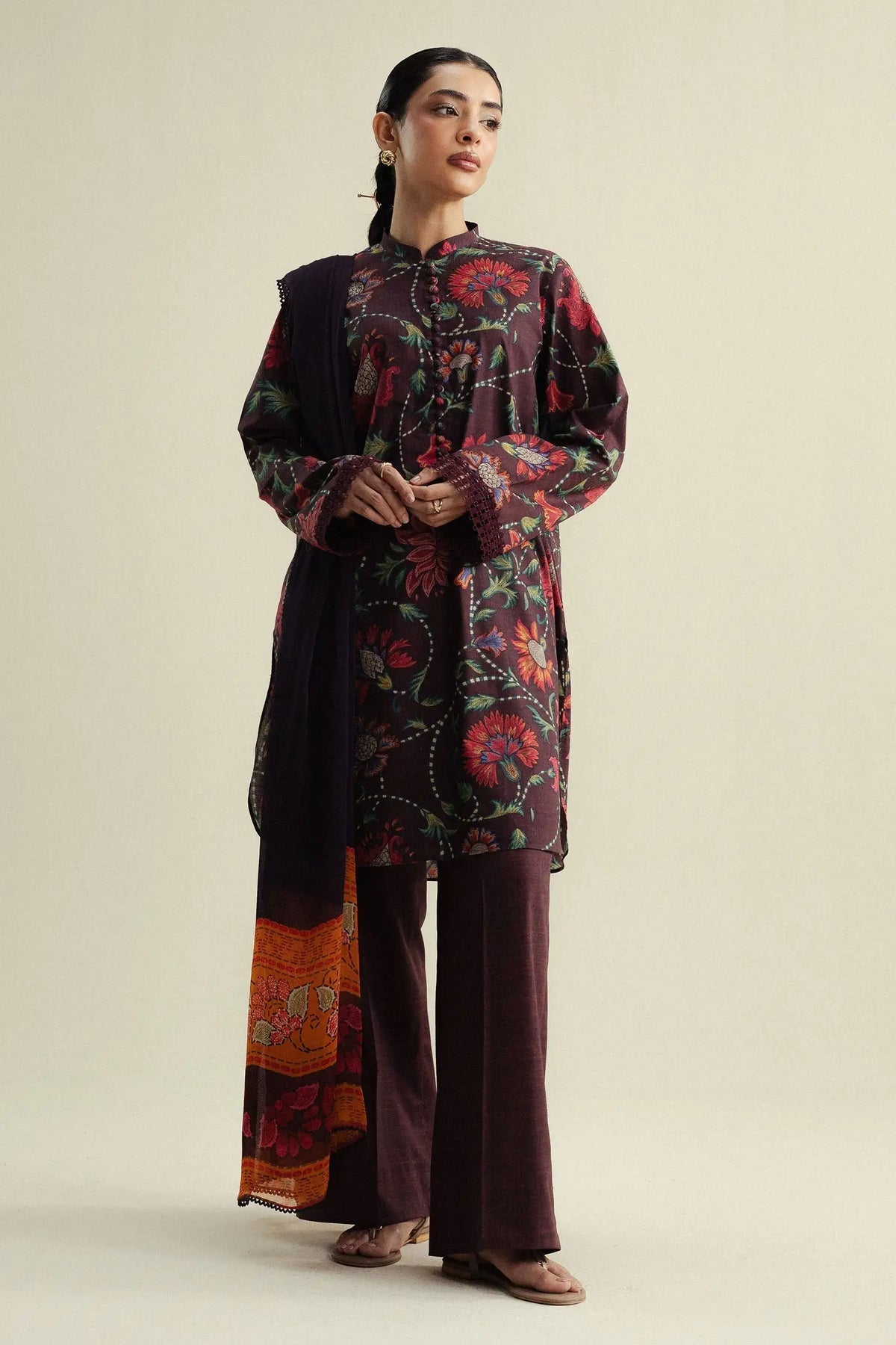 Coco By Zara Shahjahan |Prints Edit IV - Meadow-1A