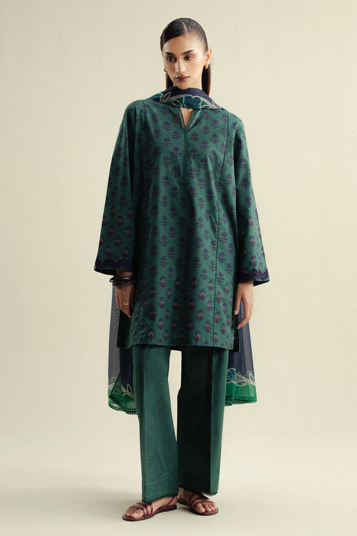 Coco By Zara Shahjahan |Prints Edit IV - Willow-10A