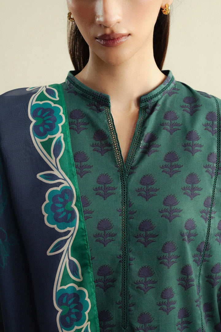 Coco By Zara Shahjahan |Prints Edit IV - Willow-10A