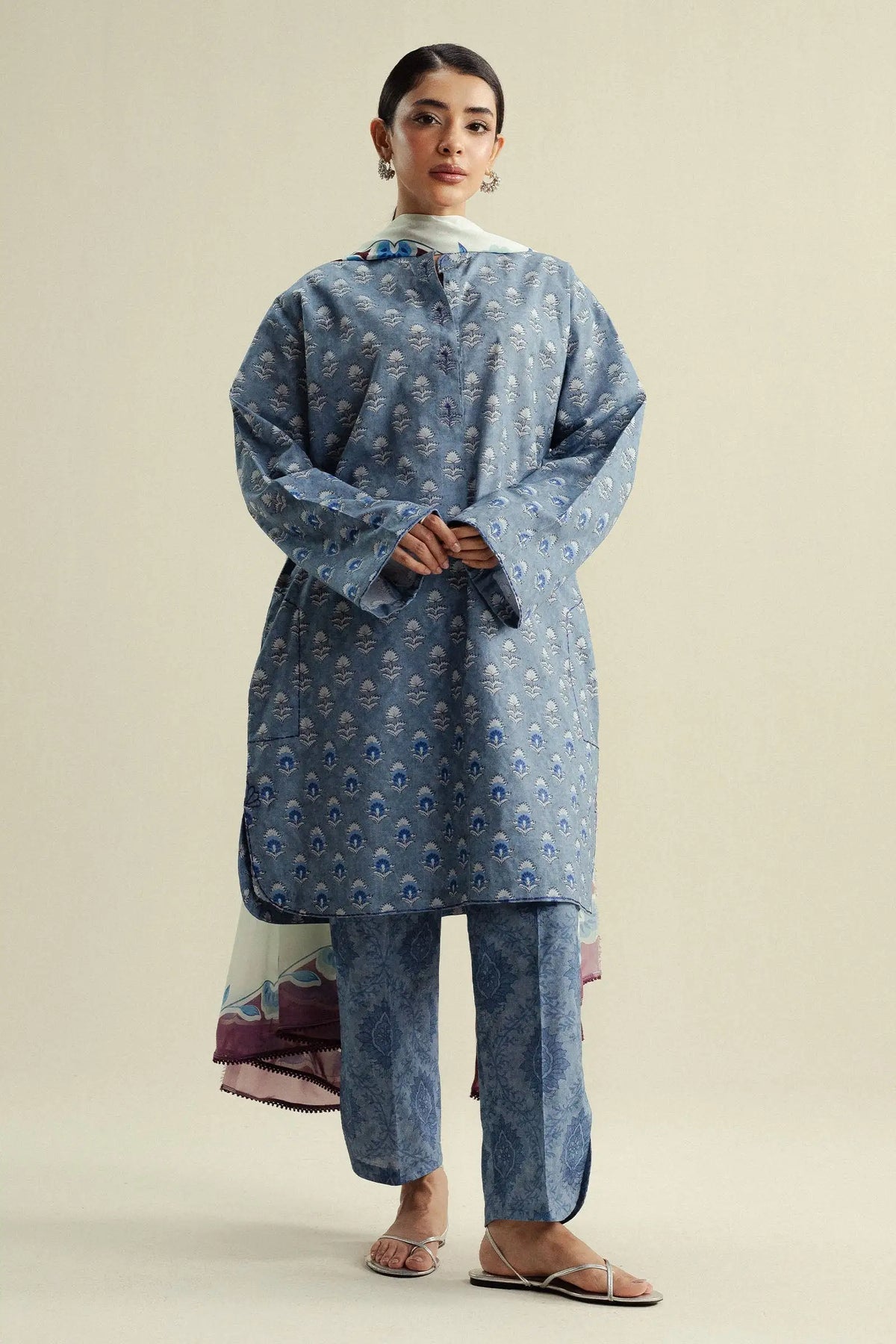 Coco By Zara Shahjahan |Prints Edit IV - Willow-10B