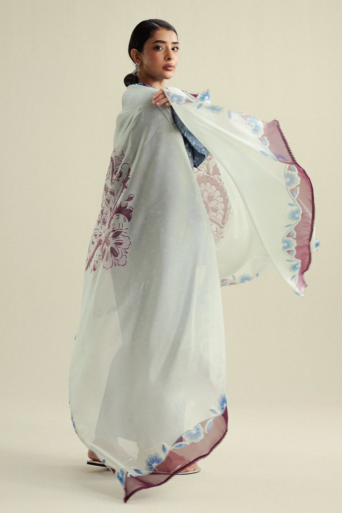 Coco By Zara Shahjahan |Prints Edit IV - Willow-10B