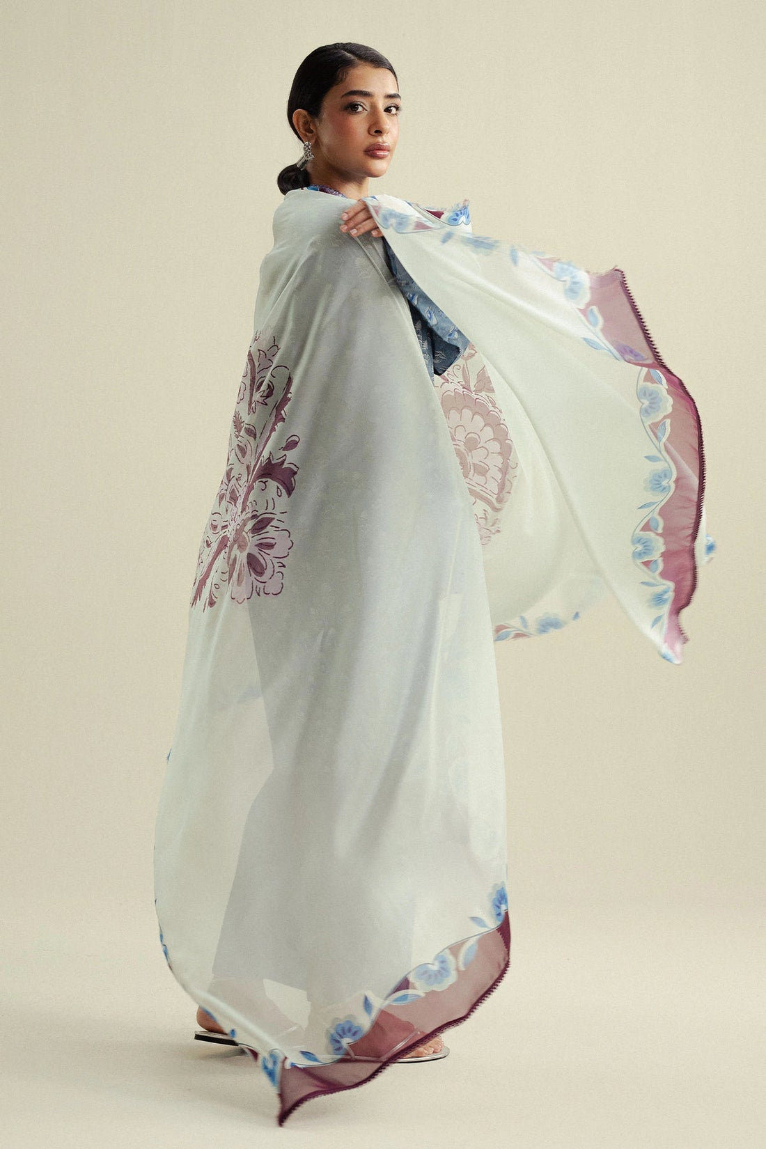 Coco By Zara Shahjahan |Prints Edit IV - Willow-10B