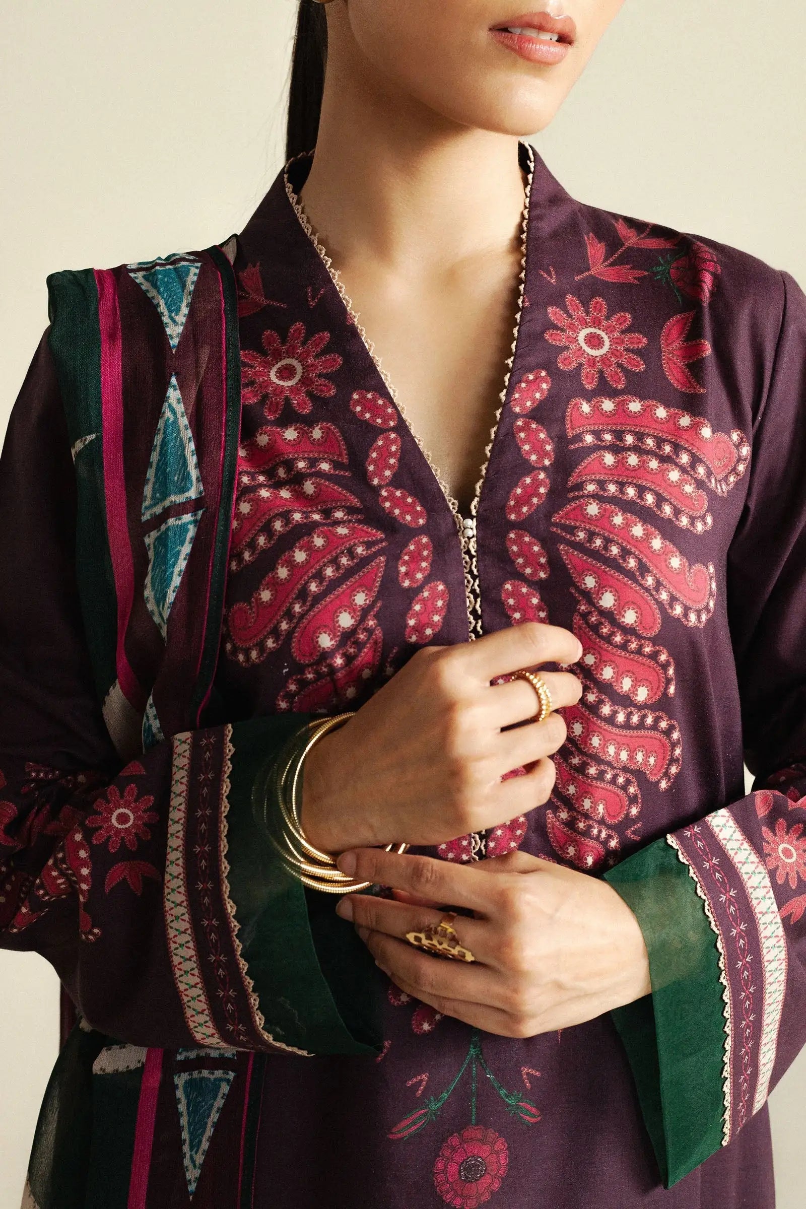 Coco By Zara Shahjahan| Prints Edit IV - Lilt-7A