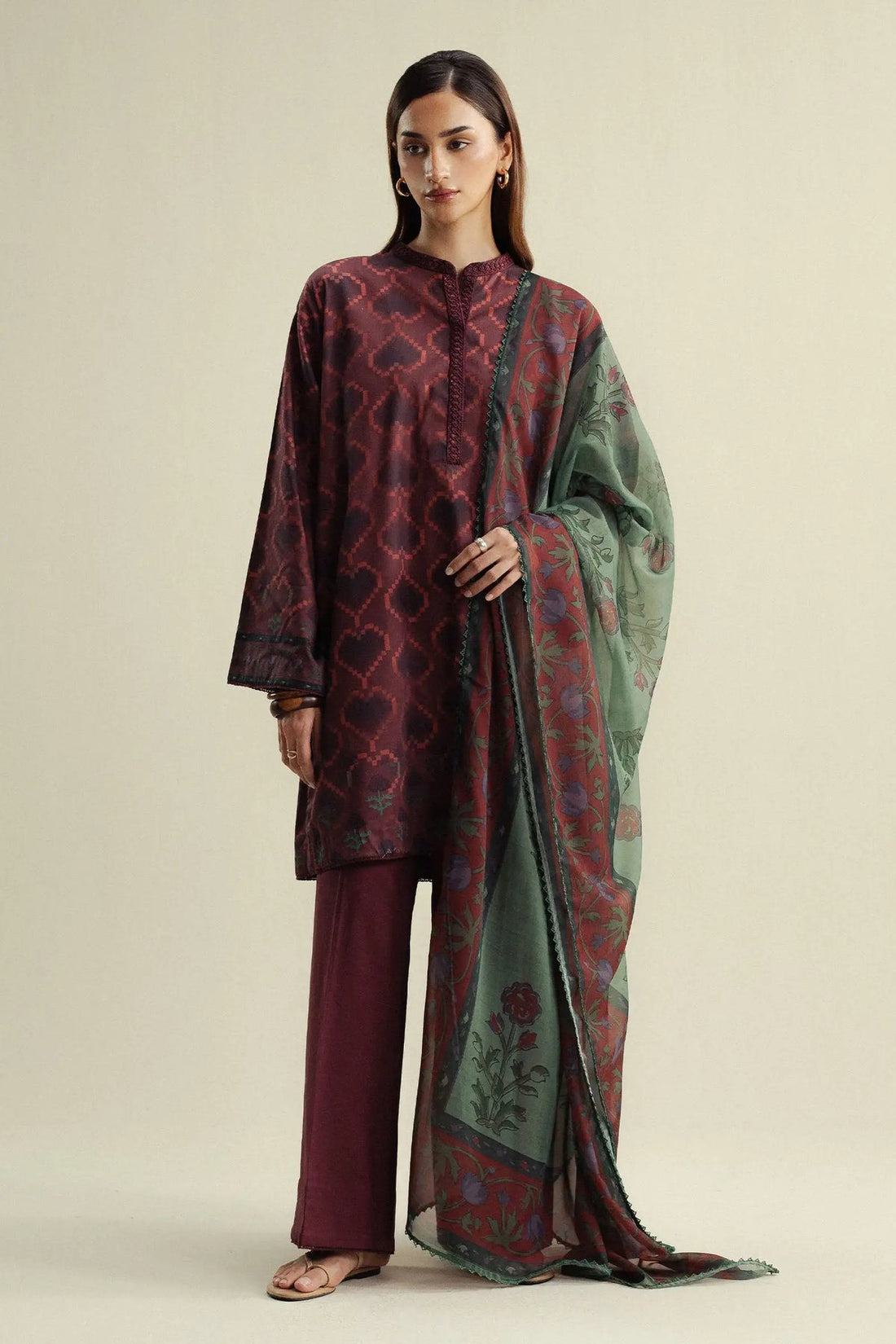 Coco By Zara Shahjahan| Prints Edit IV - Rove-6B