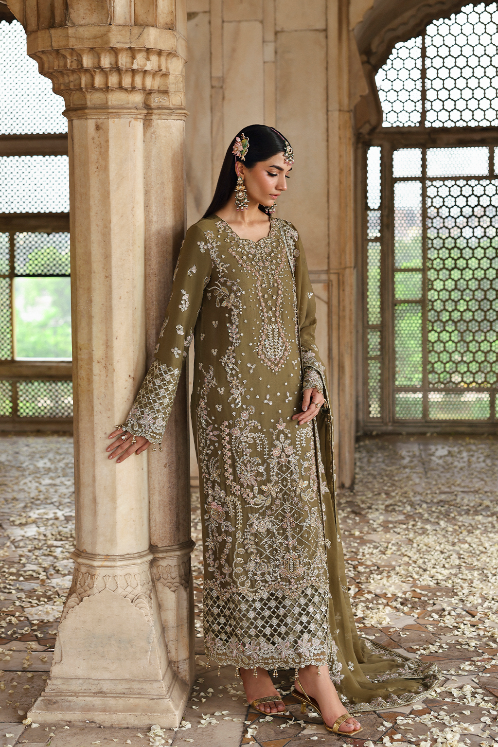 Emaan Adeel|Romanshiyyah Luxury formal'25 -OLIVEA