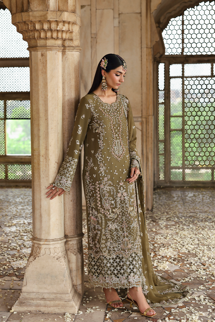 Emaan Adeel|Romanshiyyah Luxury formal'25 -OLIVEA