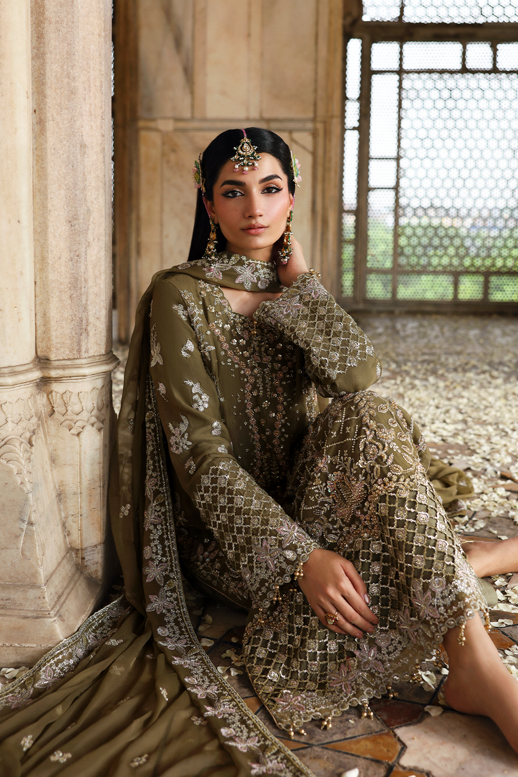 Emaan Adeel|Romanshiyyah Luxury formal'25 -OLIVEA