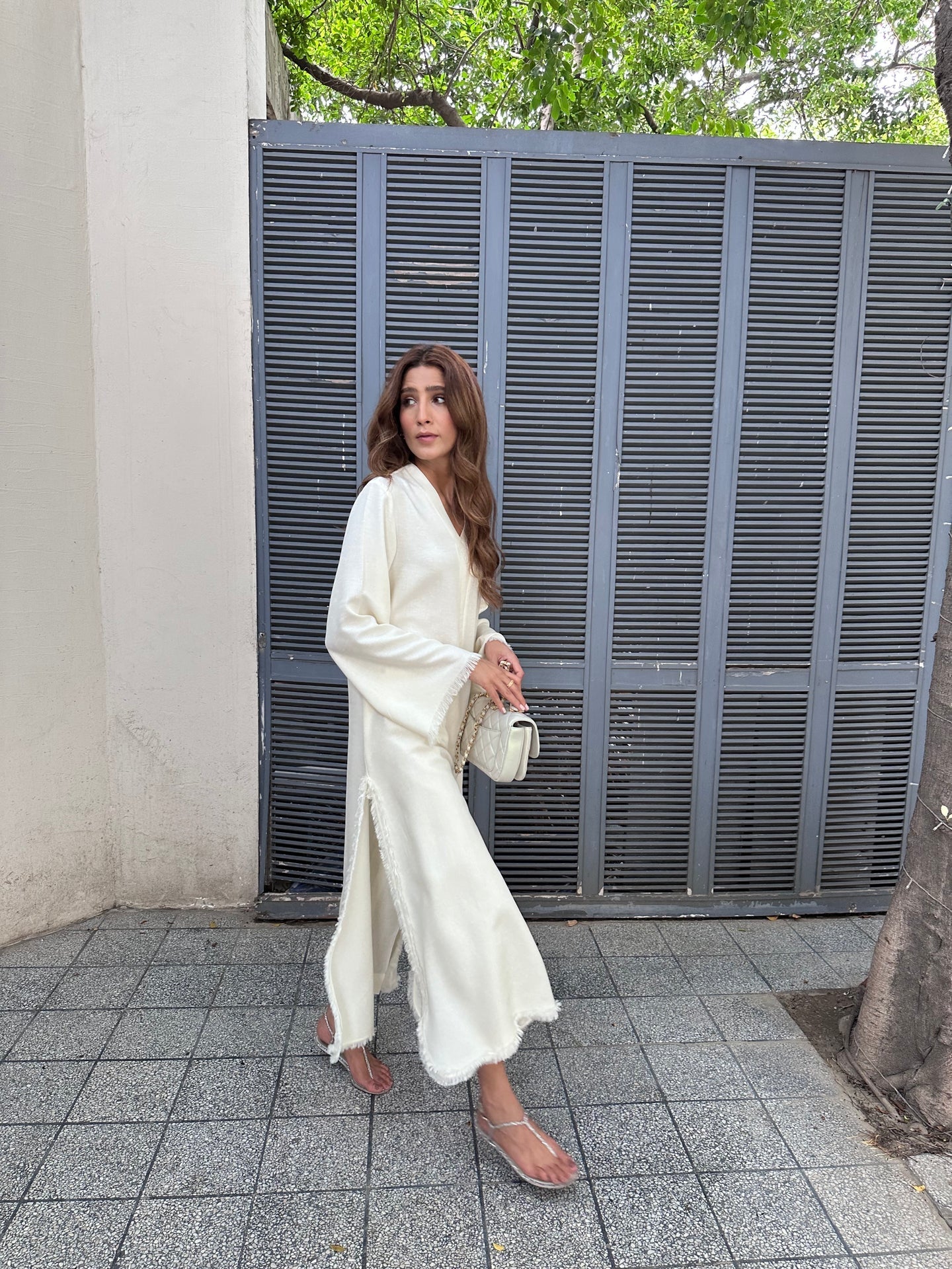 Sak Atelier| Off-White Dhaaga Set