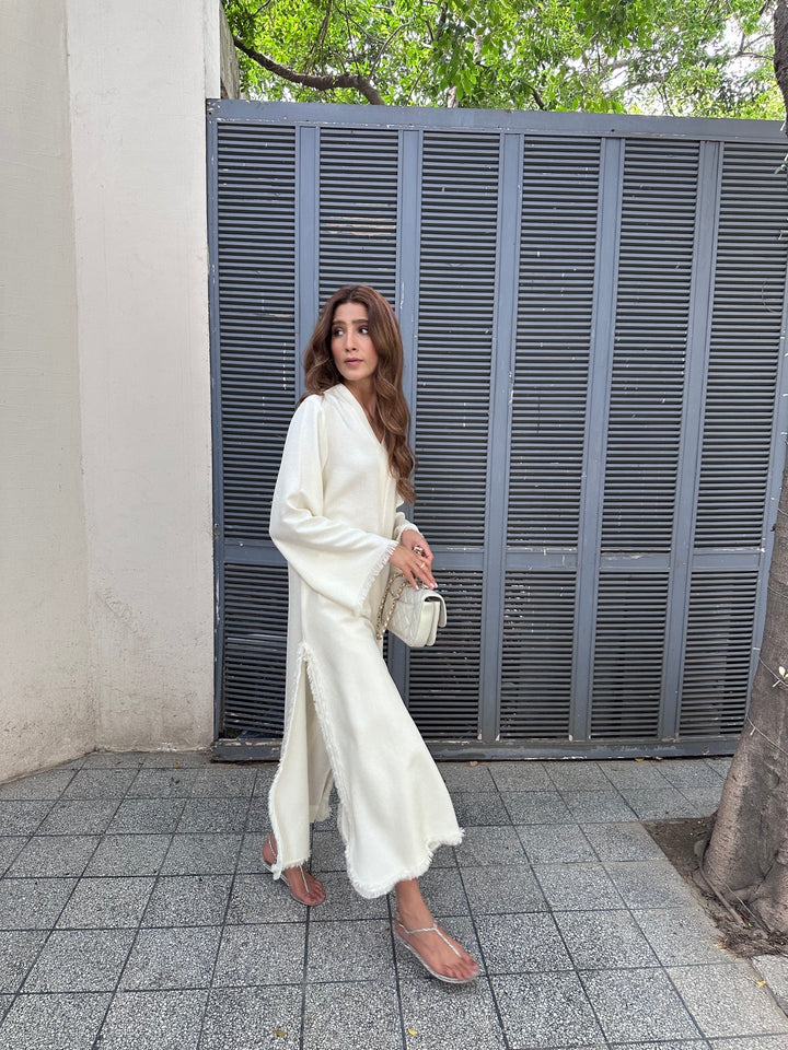 Sak Atelier| Off-White Dhaaga Set