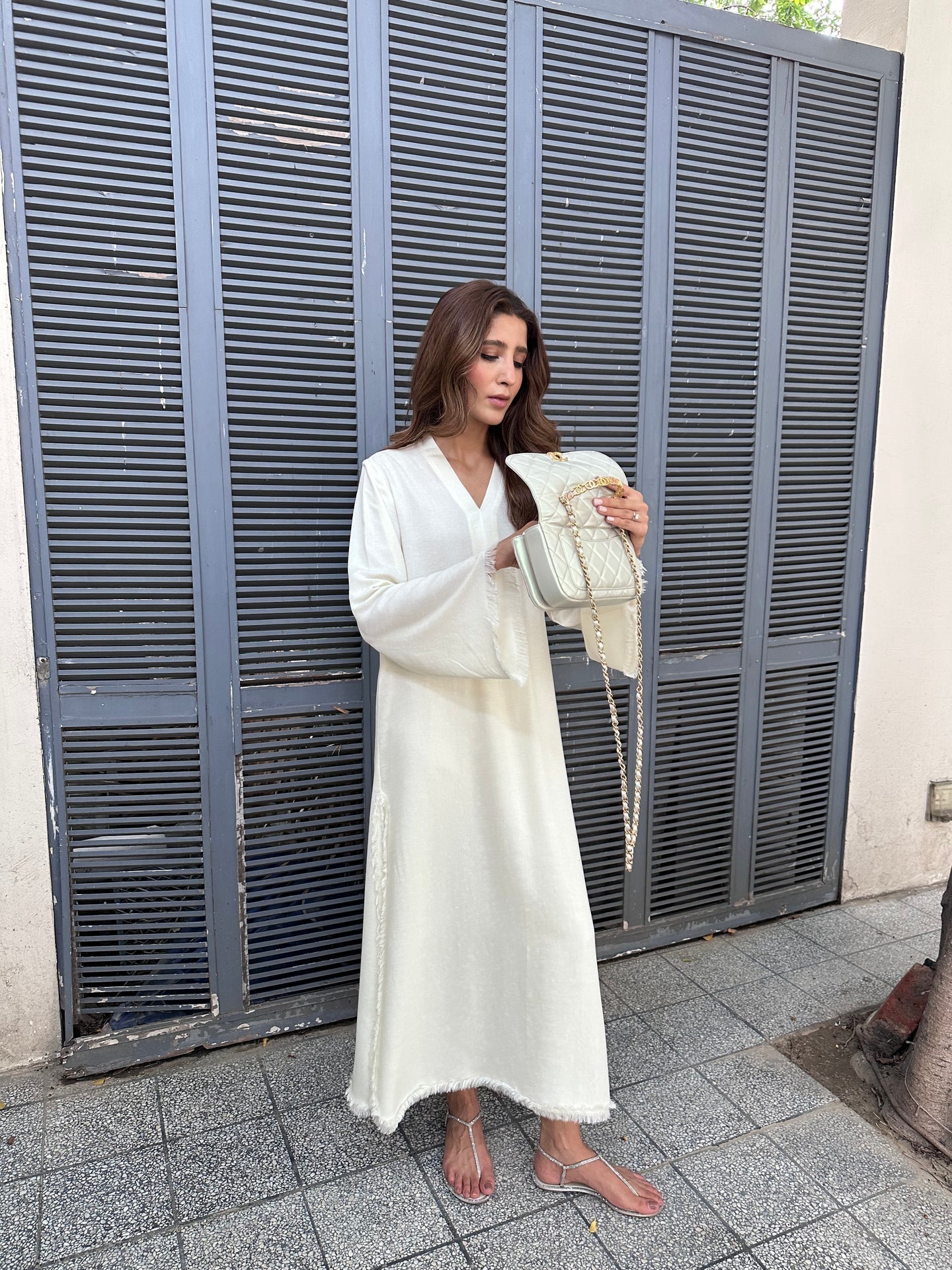 Sak Atelier| Off-White Dhaaga Set