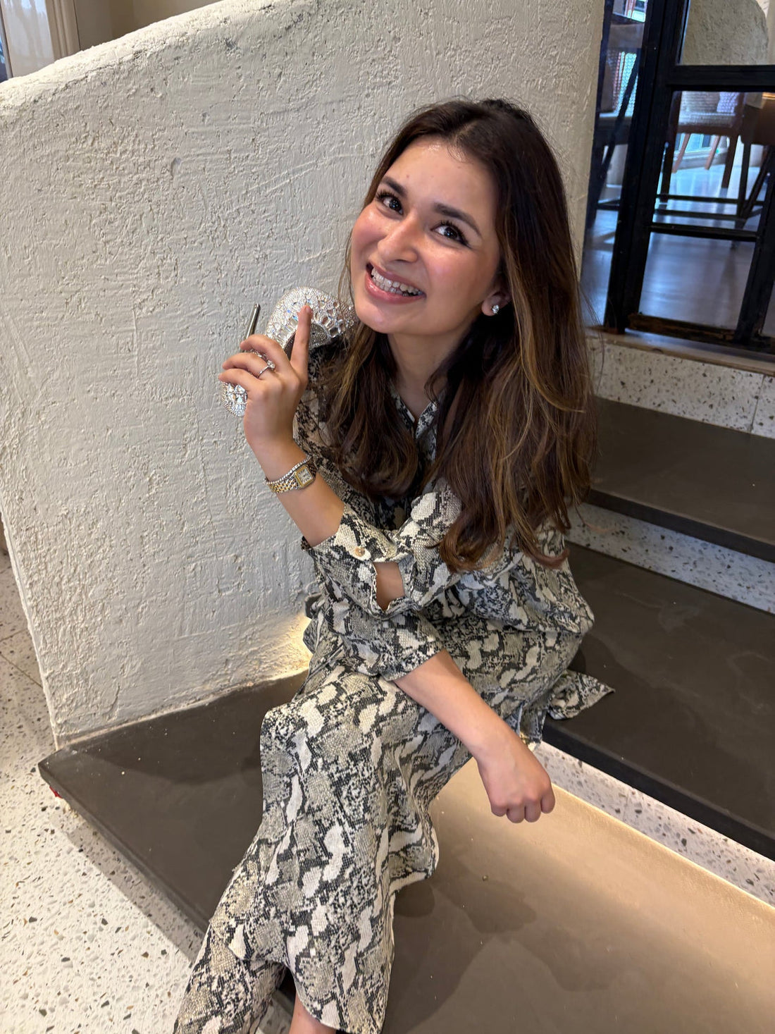 Sak Atelier |Paige Snakeskin Set