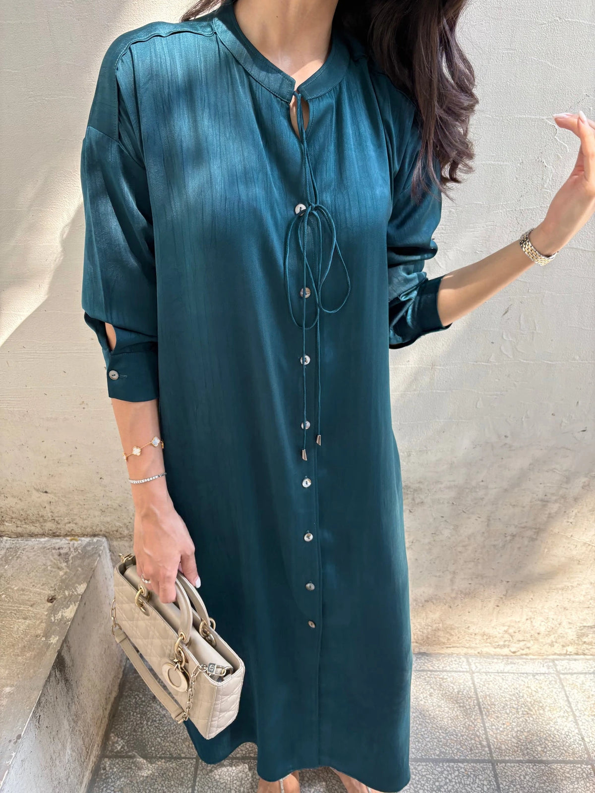 Sak Atelier| Teal Paige Set