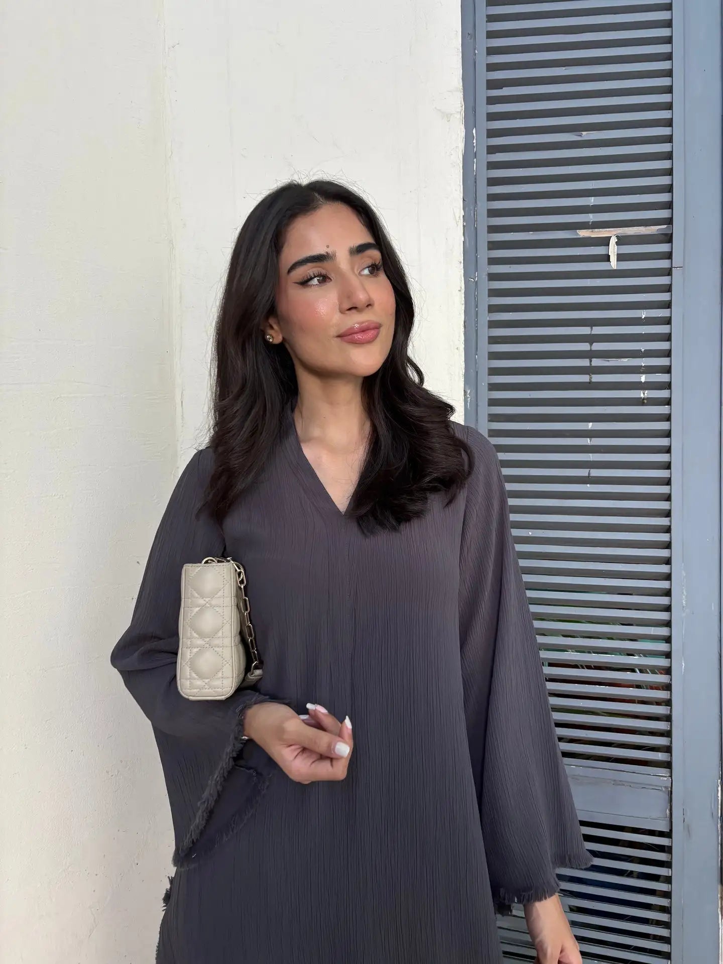 Sak Atelier| Charcoal Dhaaga Set