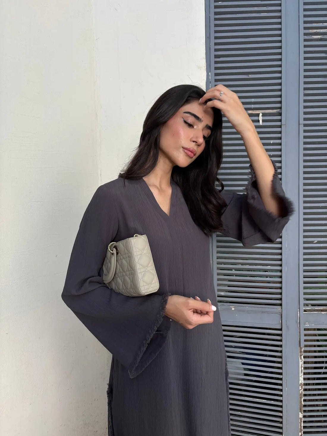 Sak Atelier| Charcoal Dhaaga Set