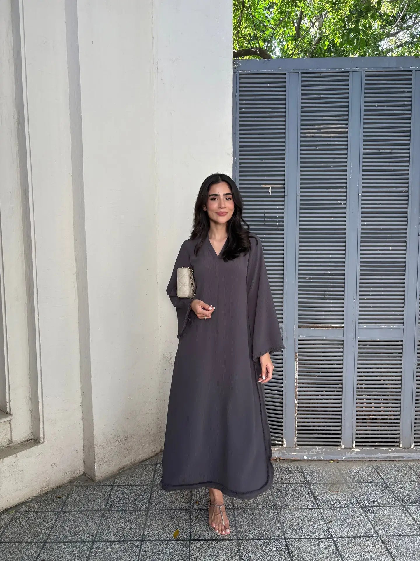 Sak Atelier| Charcoal Dhaaga Set