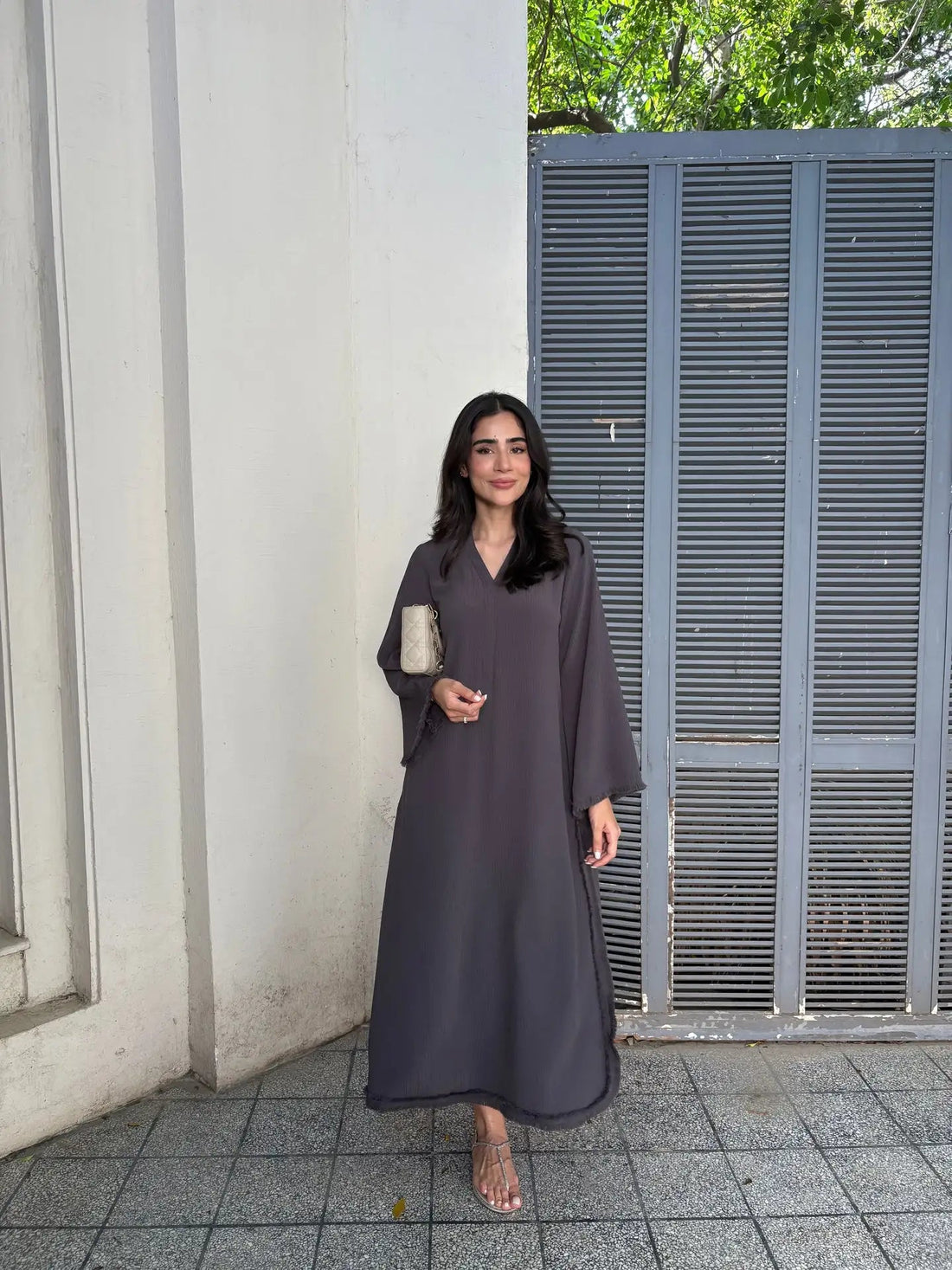 Sak Atelier| Charcoal Dhaaga Set