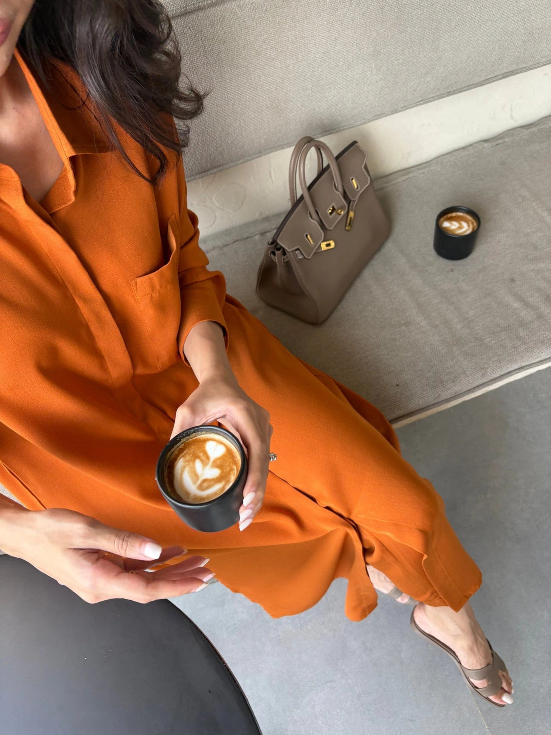 Sak Atelier| Burnt Orange Travel Set