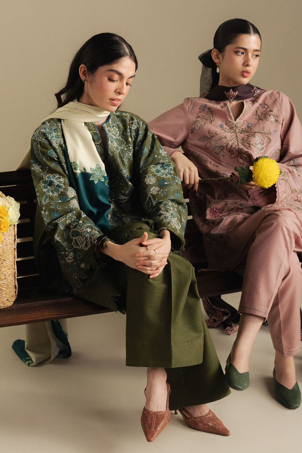 COCO BY ZARA SHAHJAHAN |WINTER UNSTITCHED'25-MIST 2A