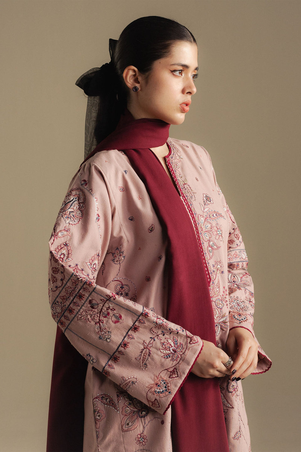 COCO BY ZARA SHAHJAHAN |WINTER UNSTITCHED'25-BLOOM -6A