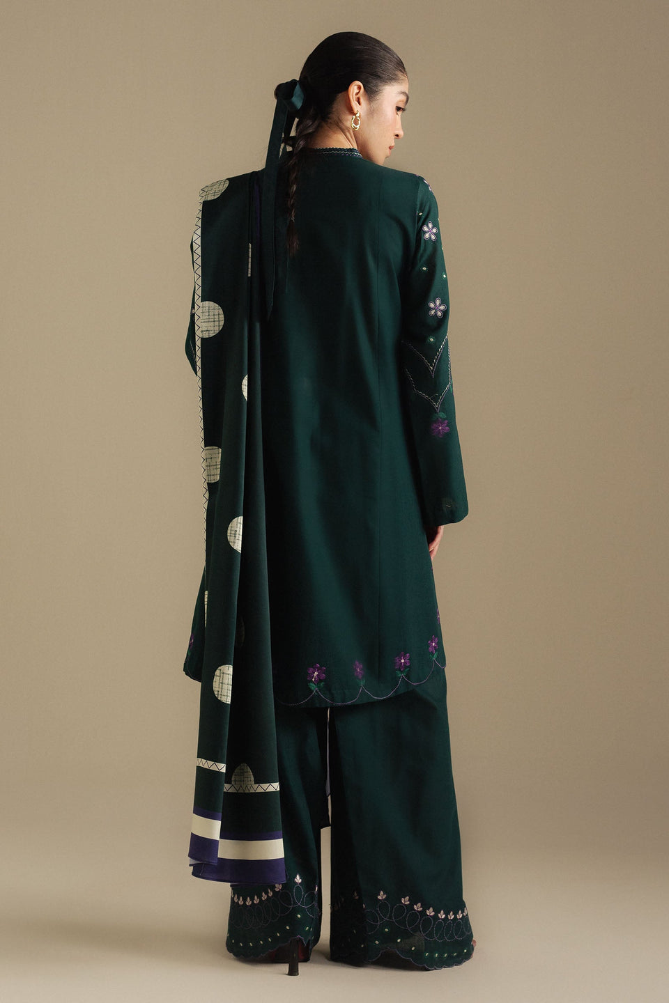 COCO BY ZARA SHAHJAHAN | WINTER UNSTITCHED'25-FAWN -8A