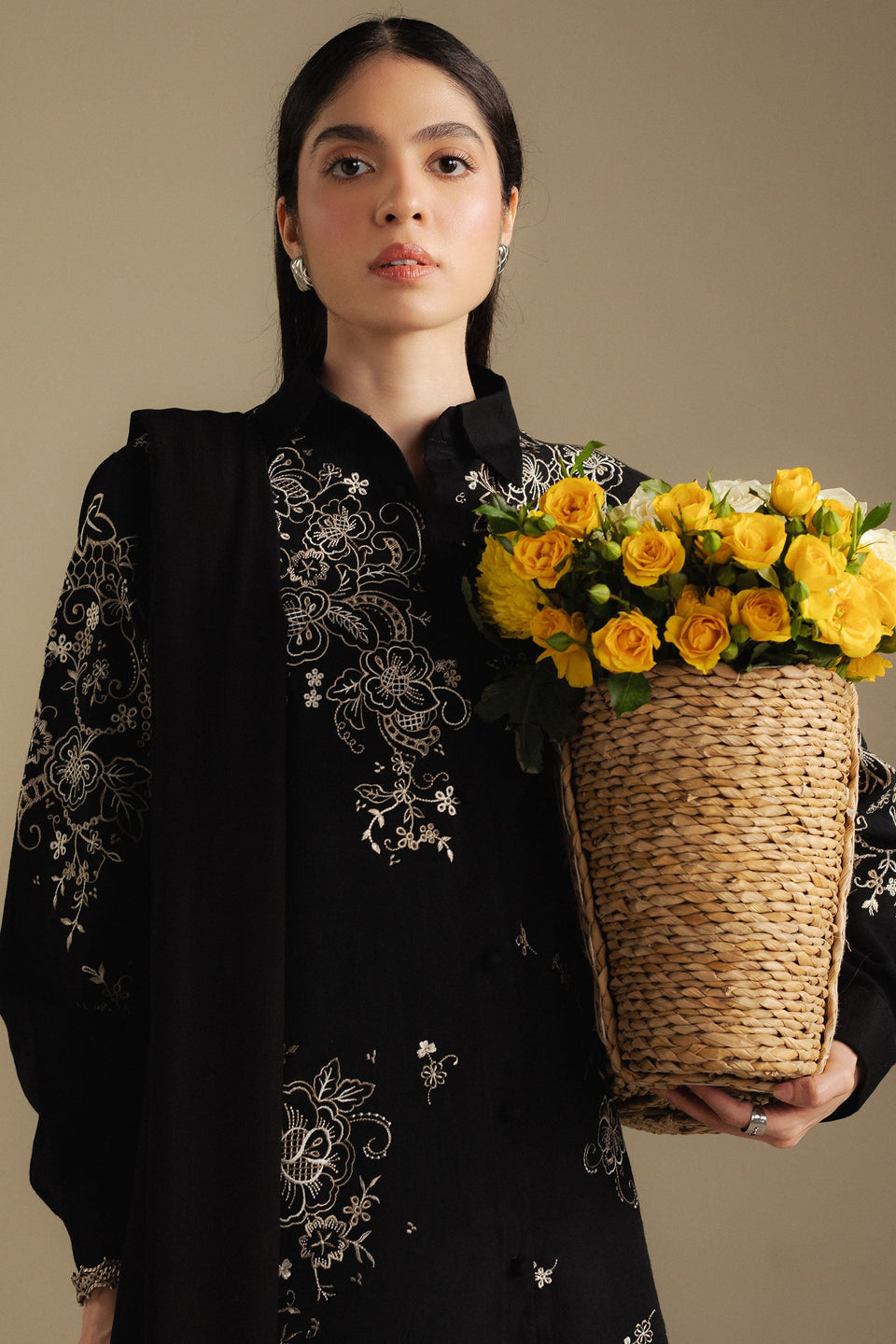 COCO BY ZARA SHAHJAHAN | WINTER UNSTITCHED'25-LAUREL - 9A