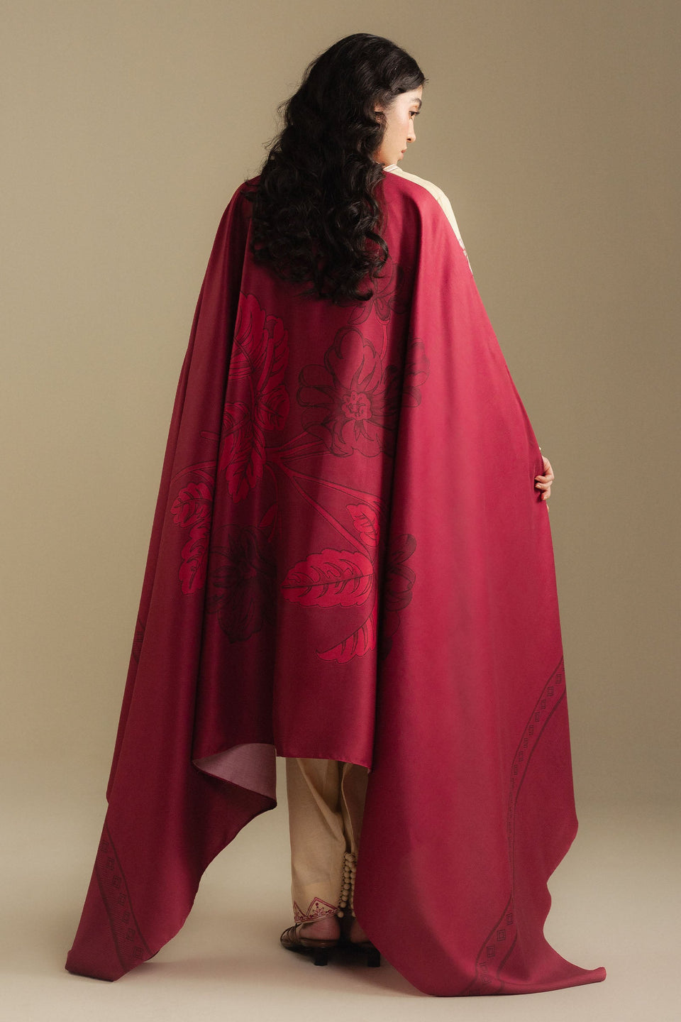 COCO BY ZARA SHAHJAHAN | WINTER UNSTITCHED'25-SNOWDROP -10-A