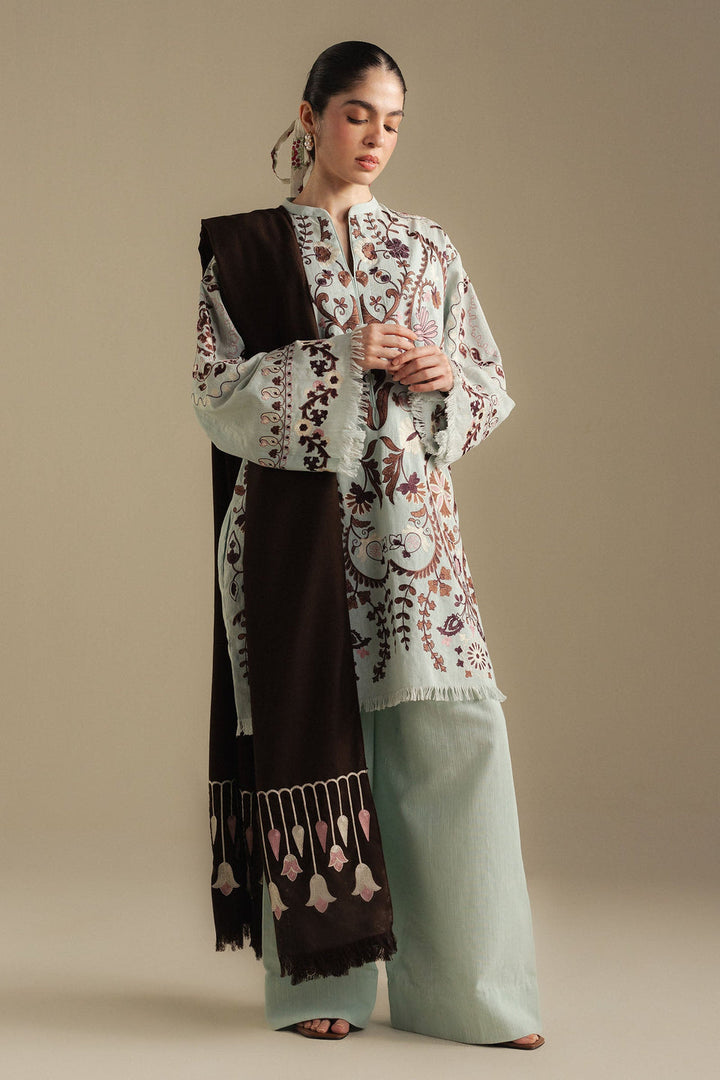 COCO BY ZARA SHAHJAHAN | WINTER UNSTITCHED'25-BREEZE -7A