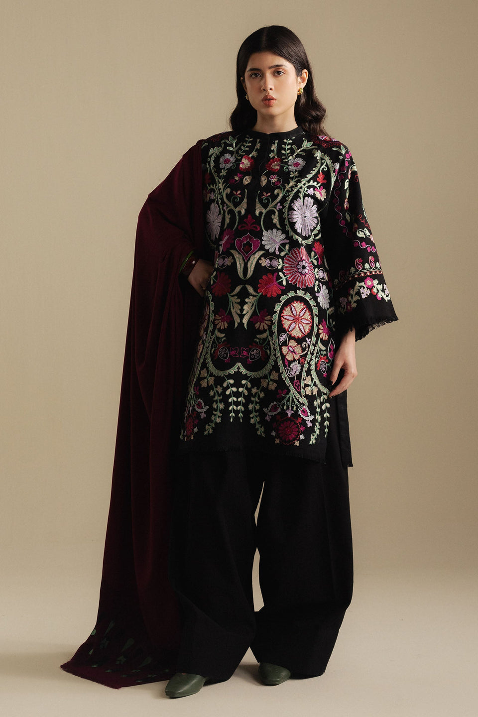 COCO BY ZARA SHAHJAHAN | WINTER UNSTITCHED'25-BREEZE -7B