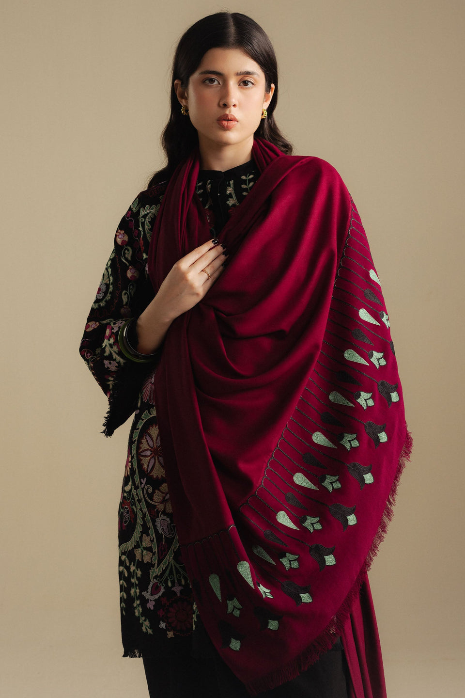COCO BY ZARA SHAHJAHAN | WINTER UNSTITCHED'25-BREEZE -7B