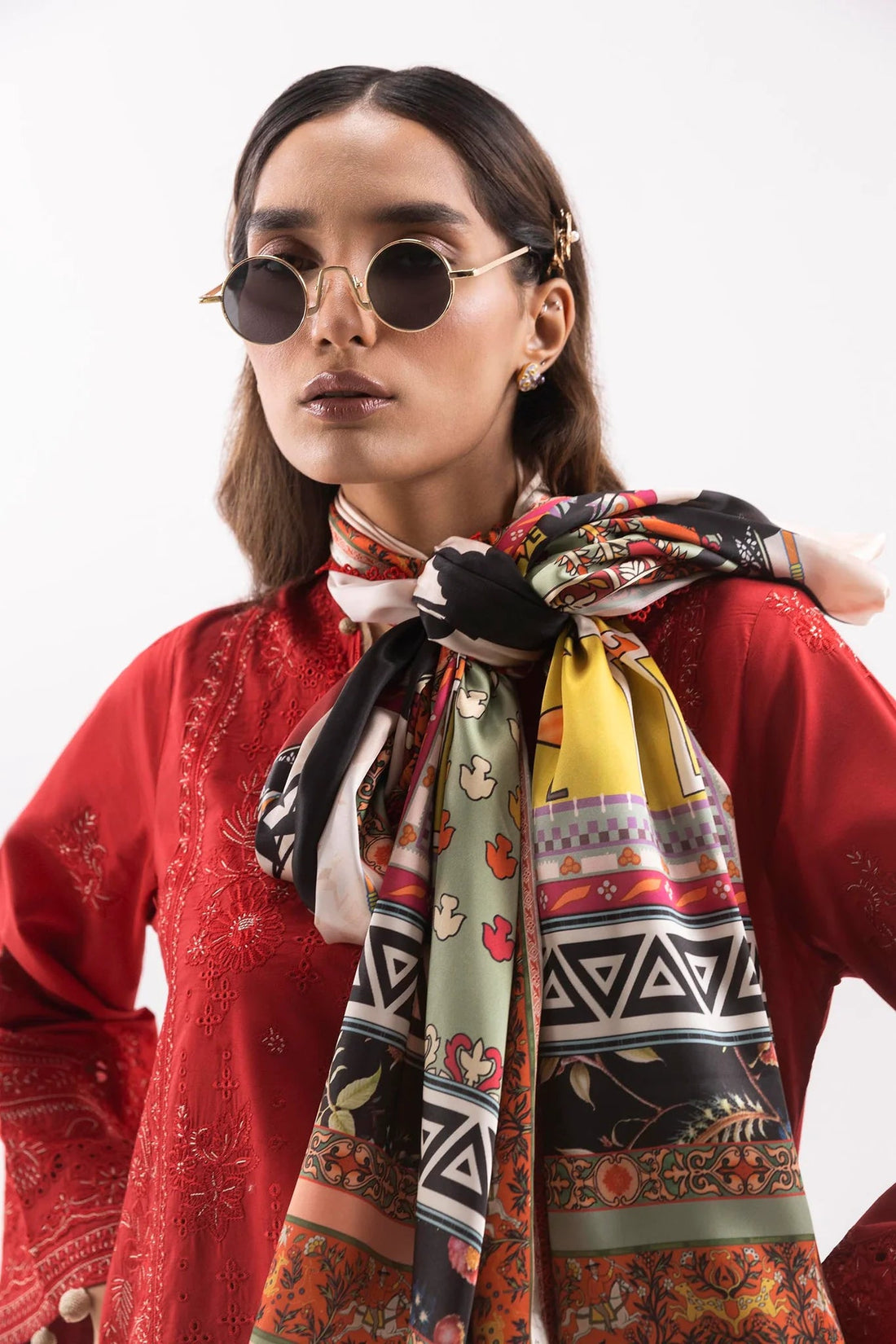 Sana Safinaz Pre-Fall Collection '25 - Stitched Embroidered Lawn Suit SS25SGE417P3