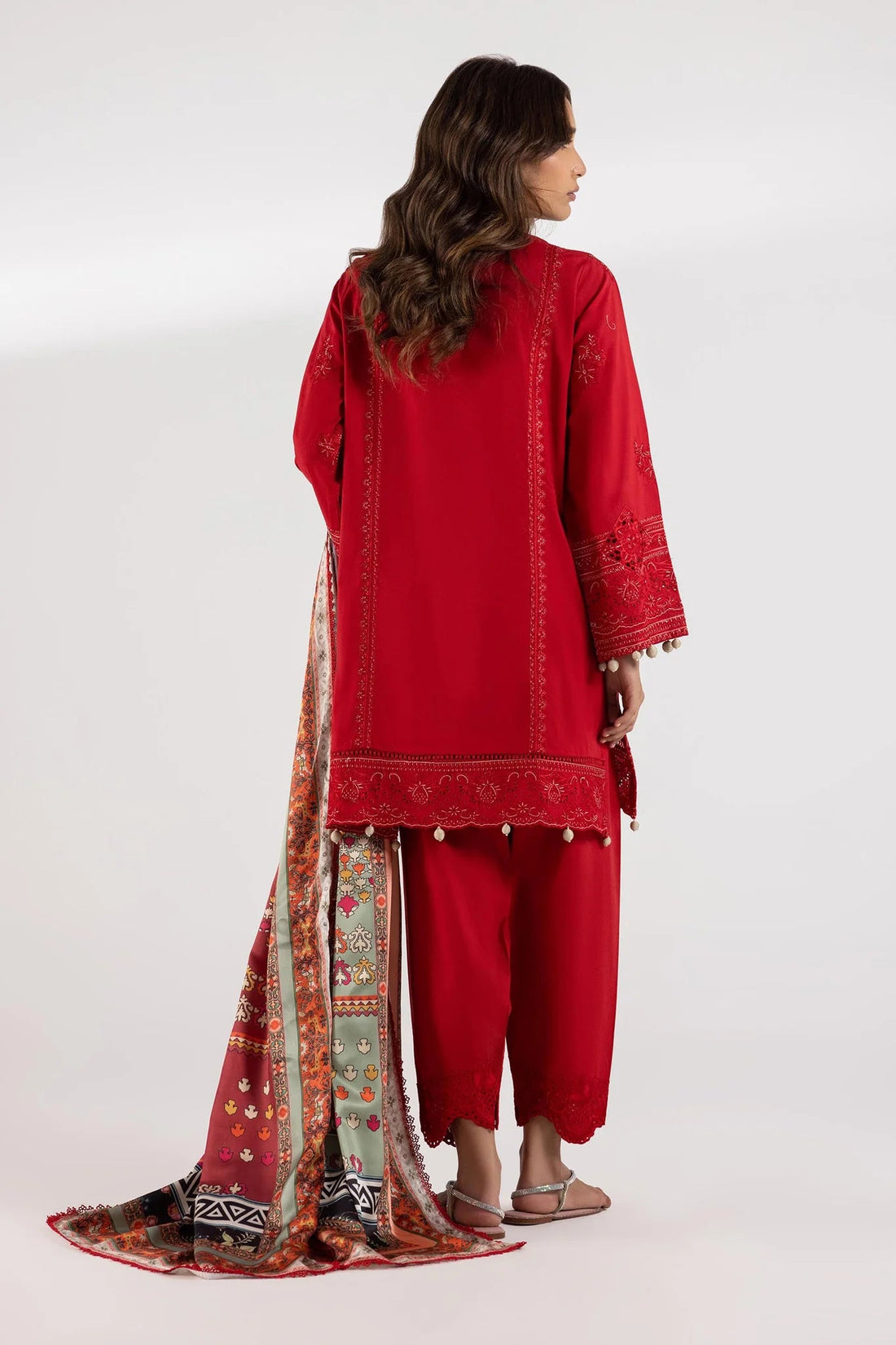 Sana Safinaz Pre-Fall Collection '25 - Stitched Embroidered Lawn Suit SS25SGE417P3