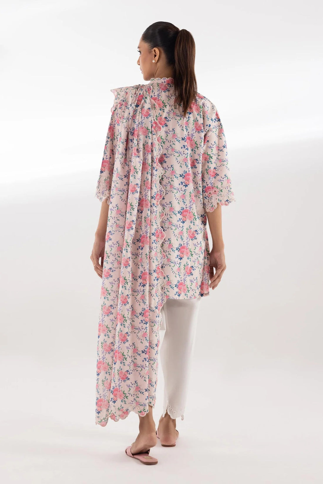 Sana safinaz|Pre-Fall Collection '25 - Stitched Embroidered Shirt SS25ESE705