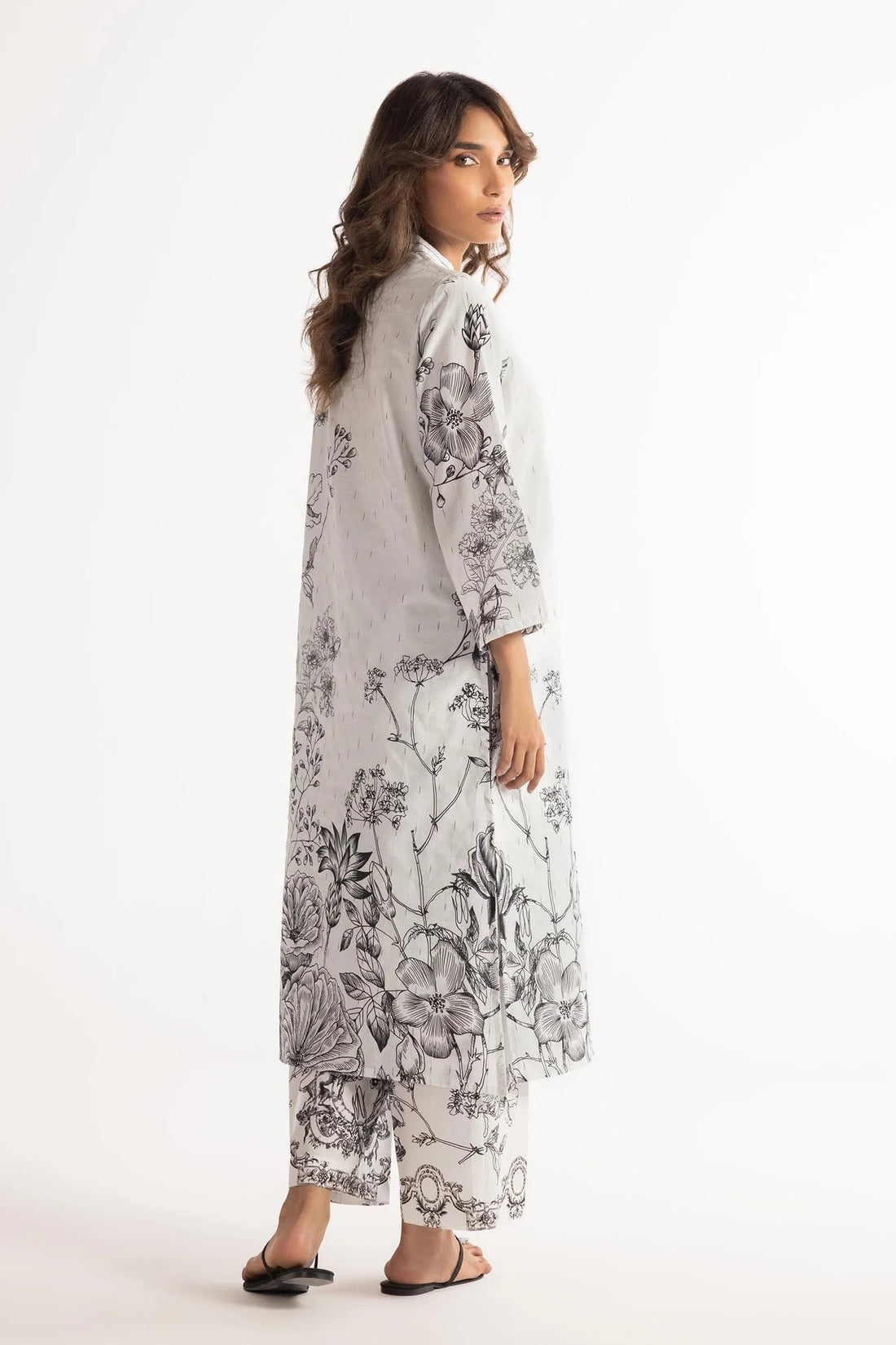 Sana Safinaz Pre-Fall Collection '25 - Stitched Basic Shirt + Bottom