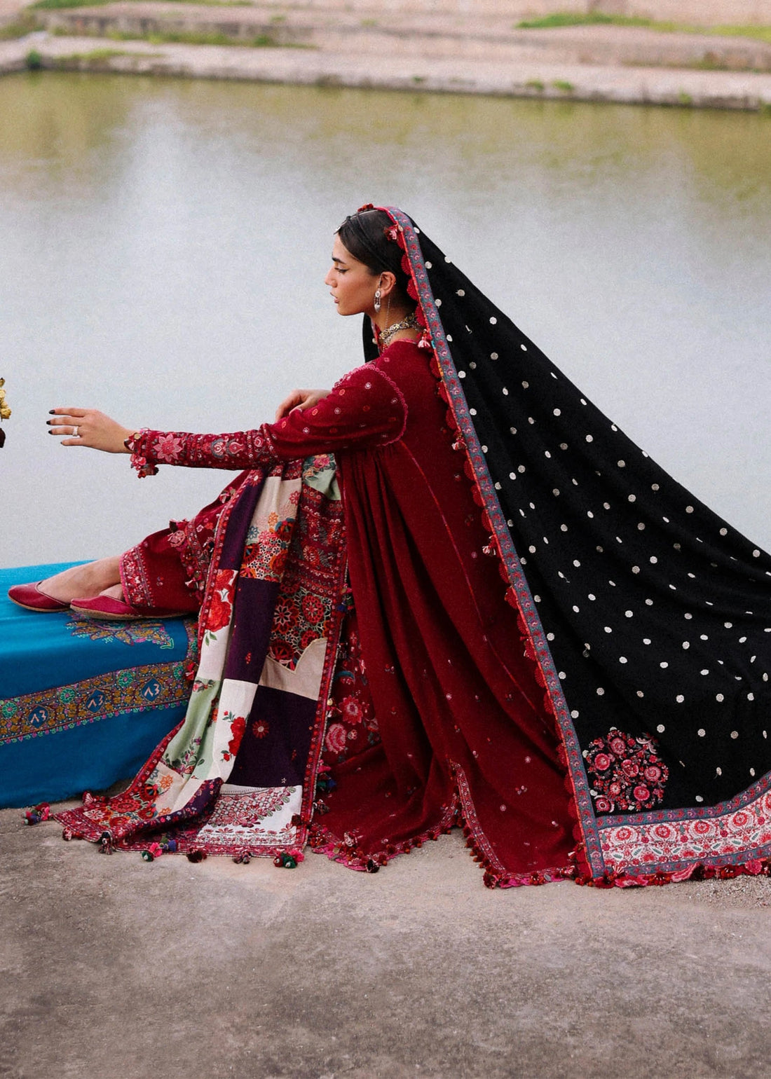 HUSSAIN REHAR | KARANDI UNSTITCHED '25 - PANKHURI